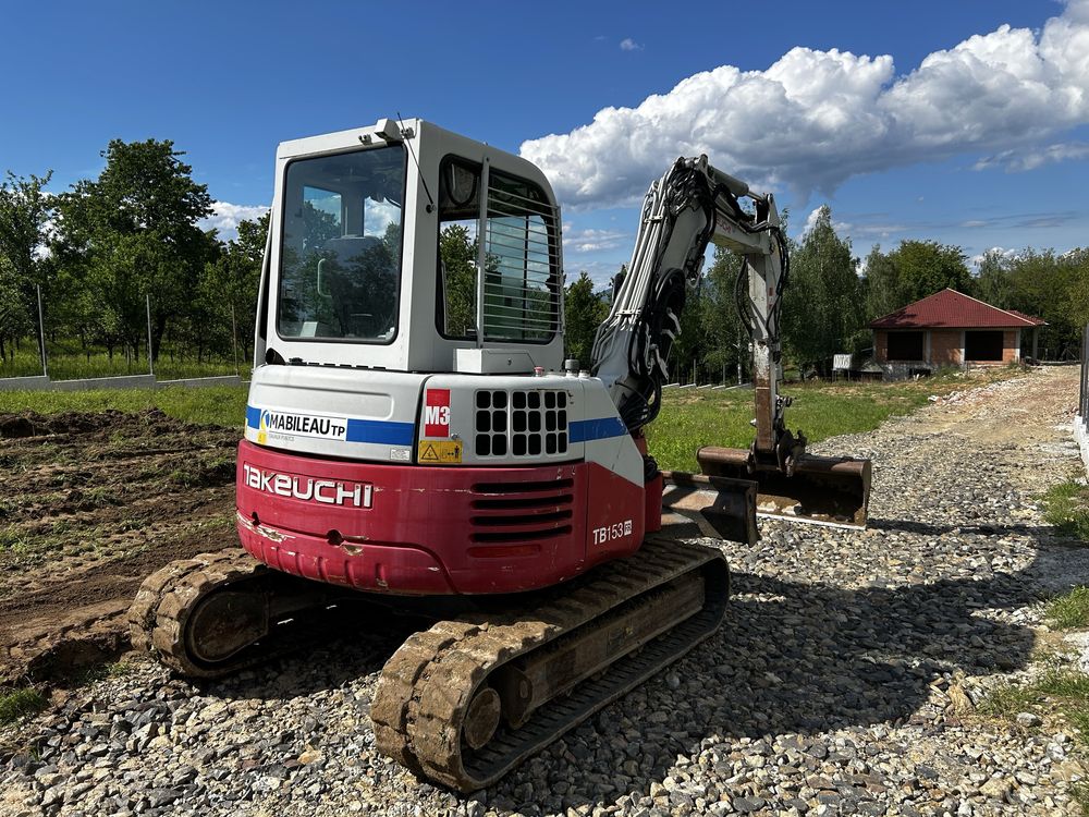 Excavator Takeuchi TB153 2016 miniexcavator 5.7t