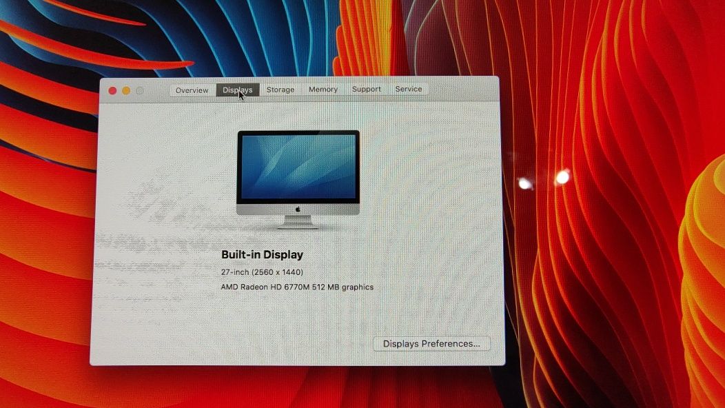 Apple iMac 27 inch Core i5  IPS 2K 2560x1440