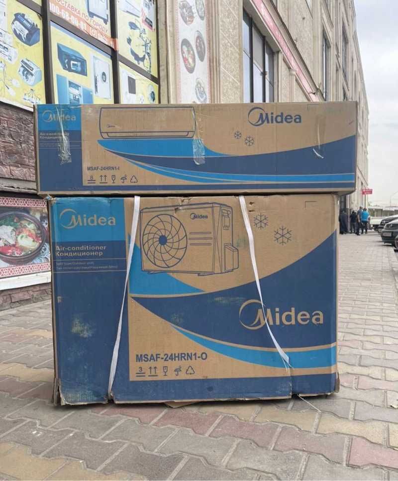 Midea 12” — выгодный кондиционер, инвертор, установка и доставка есть