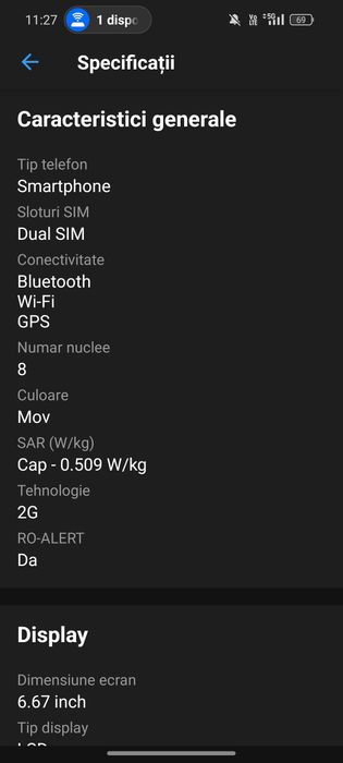 Oppo A80 Mov (Midnight purple)