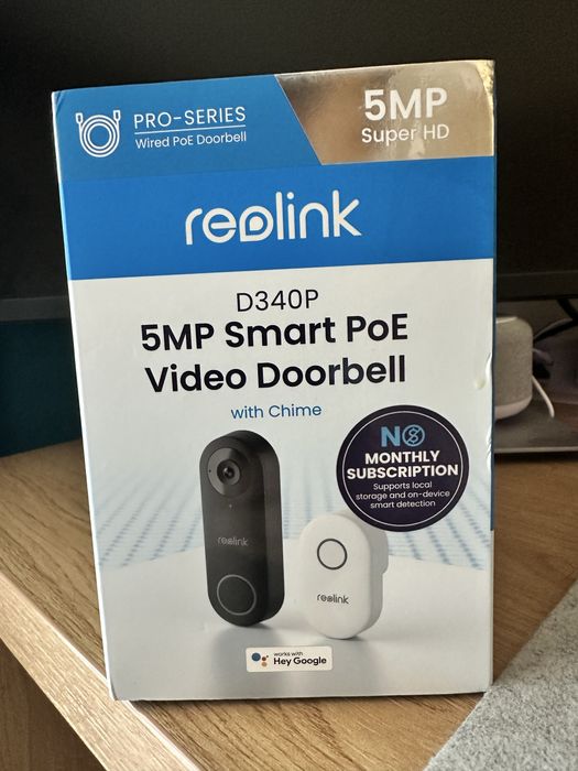 Sonerie PoE Reolink + Chime