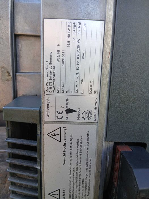 Arzator weishaupt wl 5