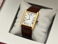 Часы Cartier Tank gold