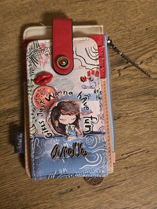 Anekke оригинално дамско цветно портмоне