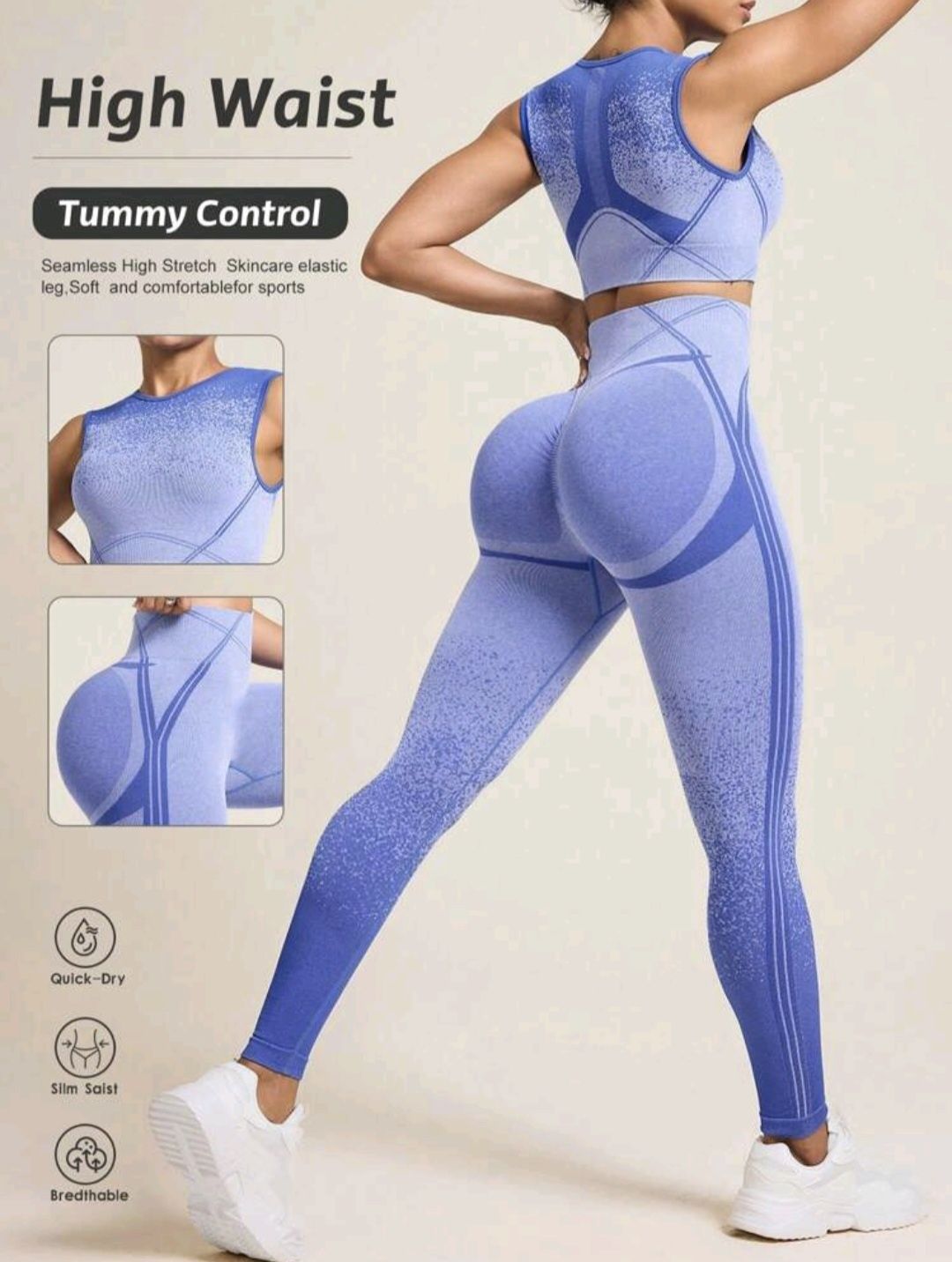 Shein нов дамски спортен комплект