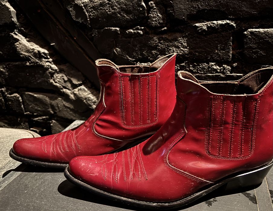 Боти + ботуши. Тип каубойски.