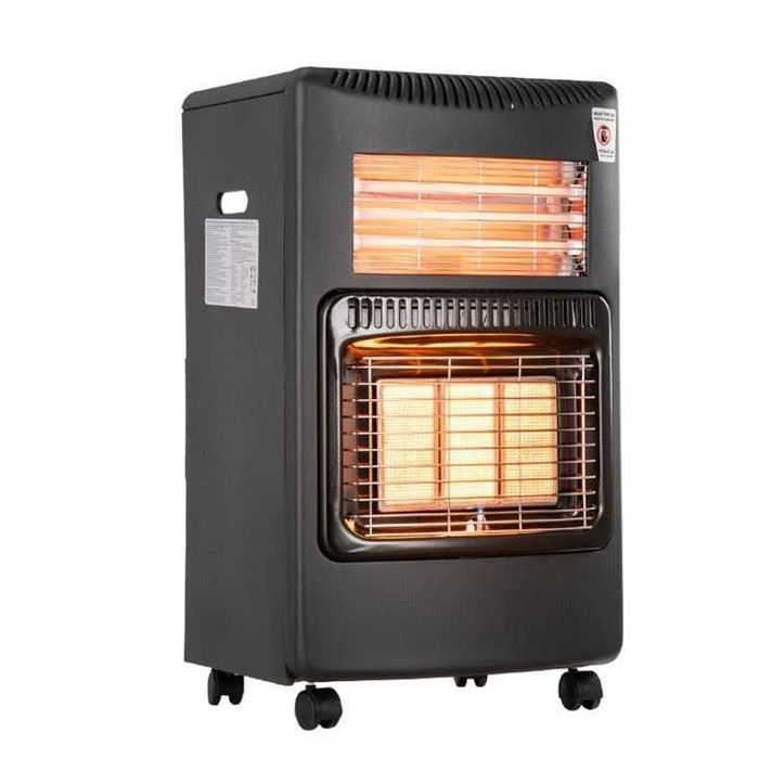 Soba Gaz + Electric  ceas+furtun+coliere, 4300W, soba camping Noua