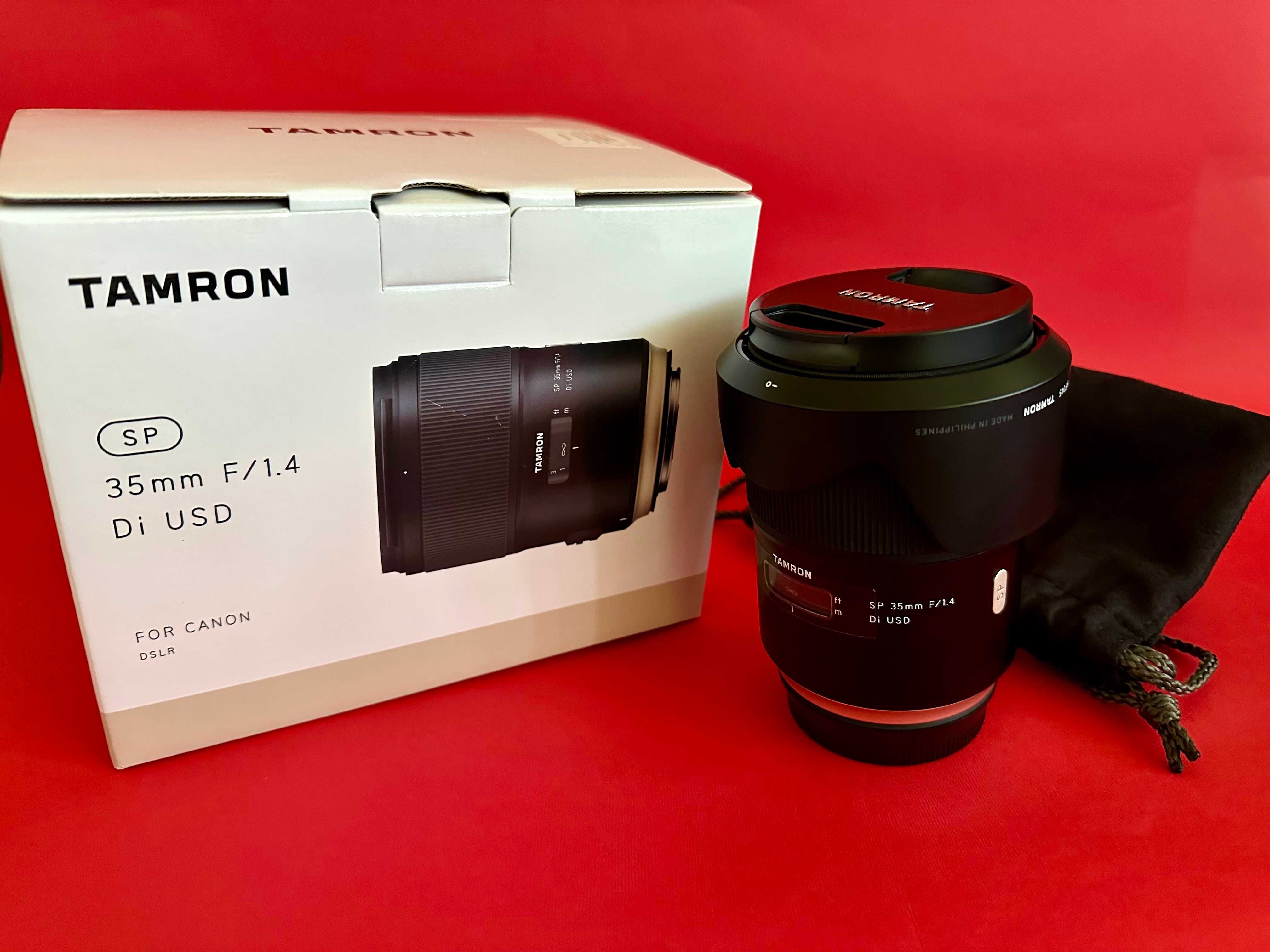 Tamron 35MM F/1.4 DI USD SP pentru  Canon