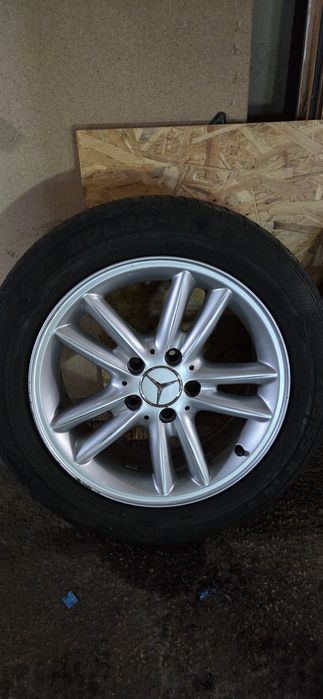 MERCEDES оригинални джанти със летни гуми 205/55/16 7J×16 ET37 5×112