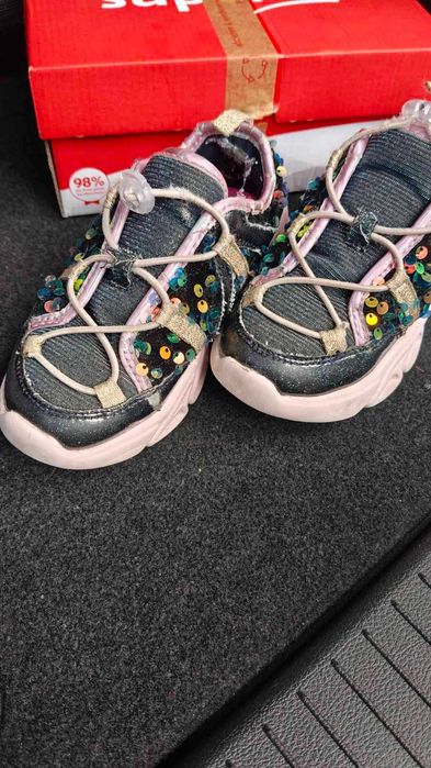 Детски момичешки маратонки Billieblush с LED осветление