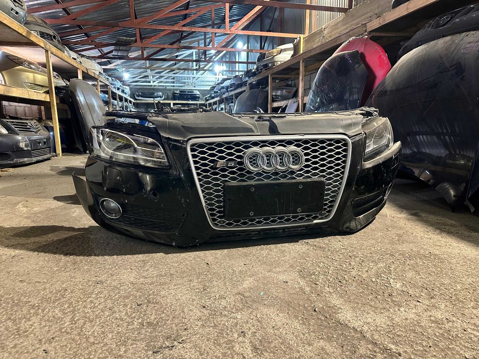 Ноускат морда Audi A5 S5 07-11г Ауди А5 турбо бампер фары телевизор