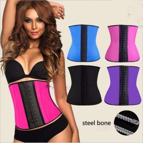 Corset talie de viespe - PINK NEON