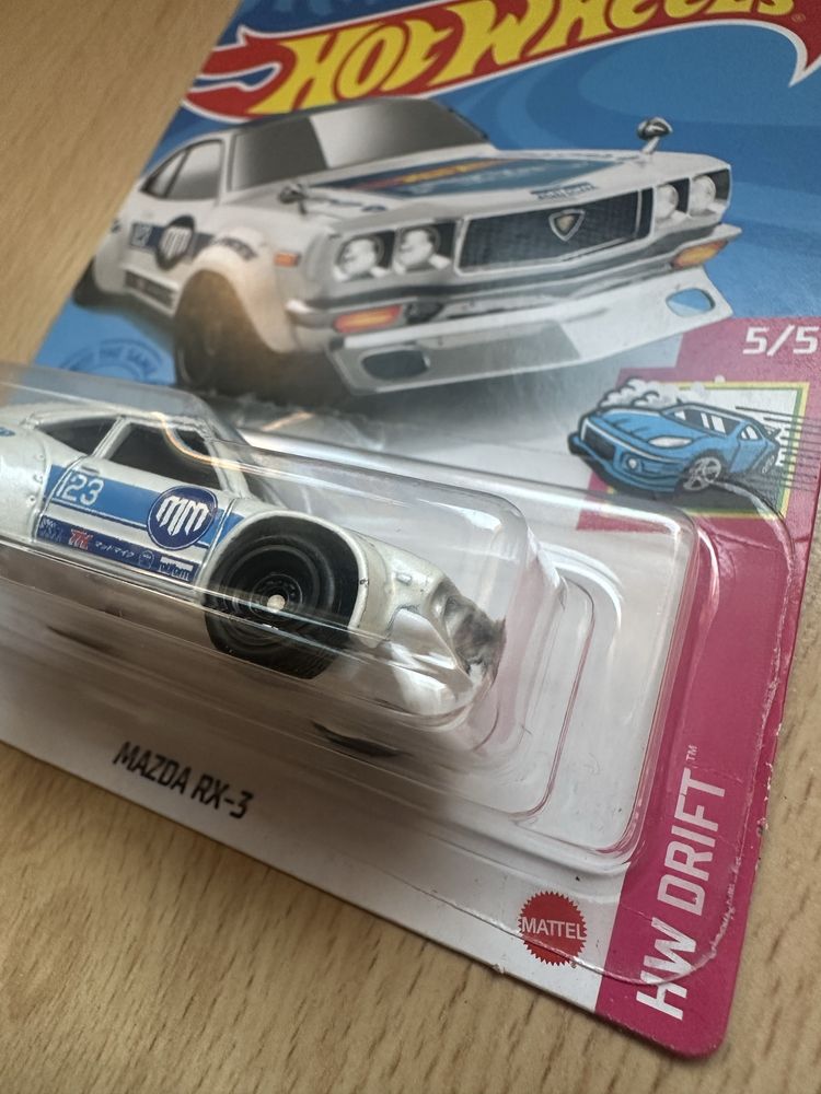 Hot Wheels Mazda RX-3 Mad Mike STH (Super Treasure Hunt)