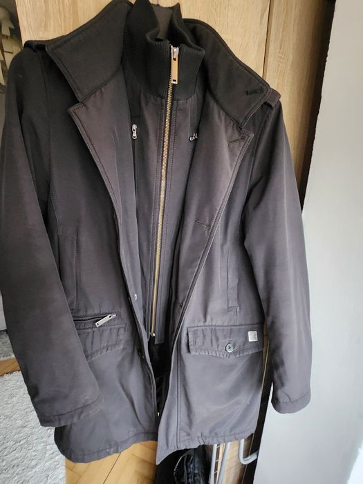 Palton negru elegant