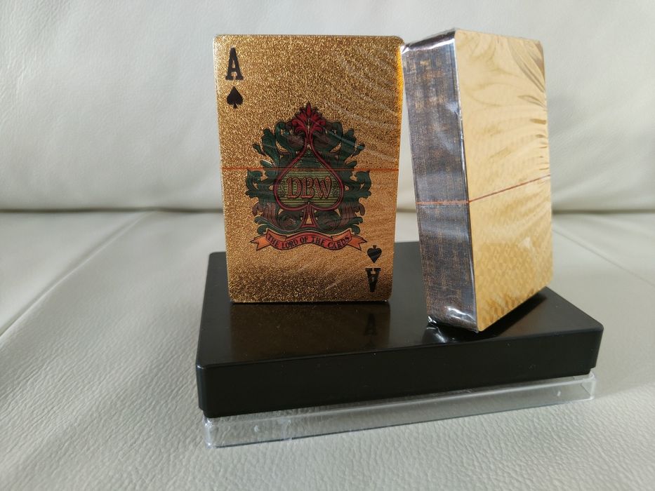 Cărți de joc deluxe , Gold Edition Casino