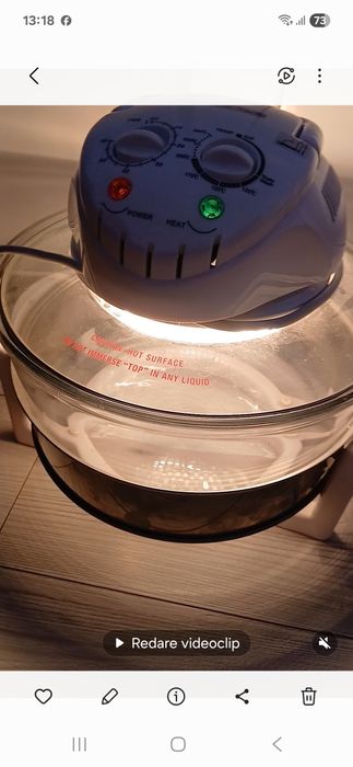 Cuptor pentru gatit cu halogen!