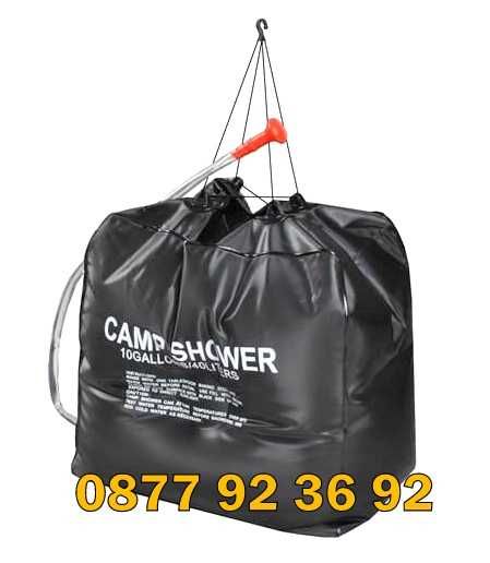 ПРОМОЦИЯ! 40Л Къмпинг душ, соларен душ, баня, тоалетна