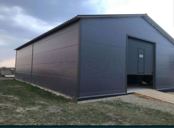 Vand container modular tip casa de locuit din structura metalica învel