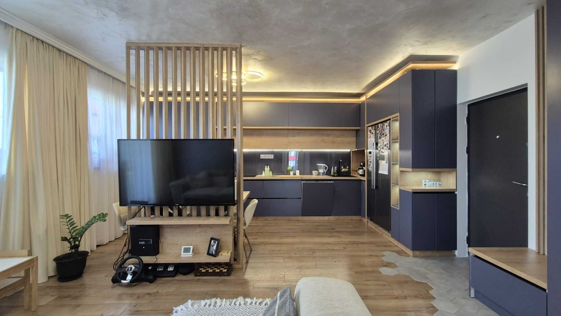 Apartament superfinisat 57mp, cu terasa de 53mp și panouri fotovoltaic