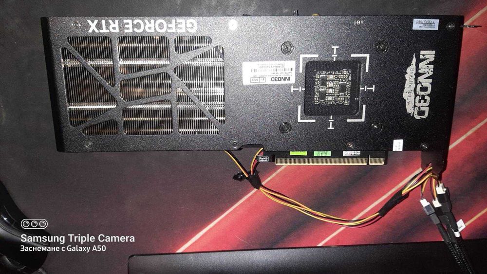 Видео карта Rtx 4070ti Inno3d x3