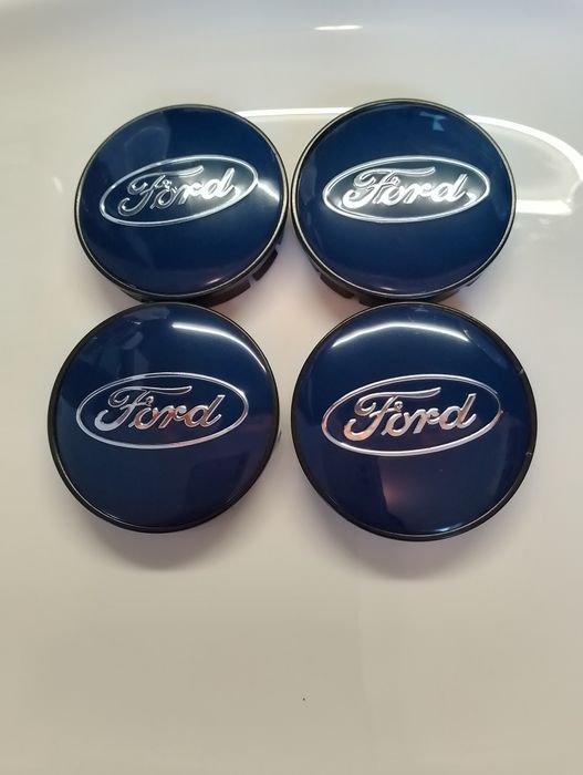 Капачки за джанти Форд Ford сини тапи за джанти 55/60