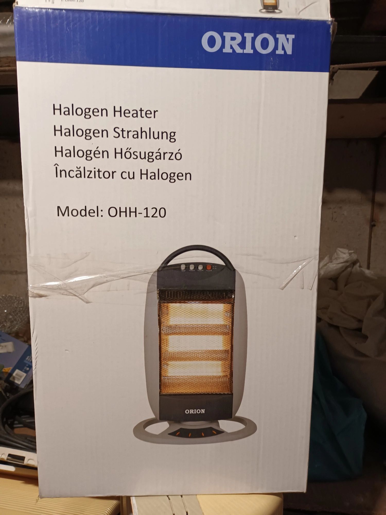 Radiator electric cu halogen Orion 1200w