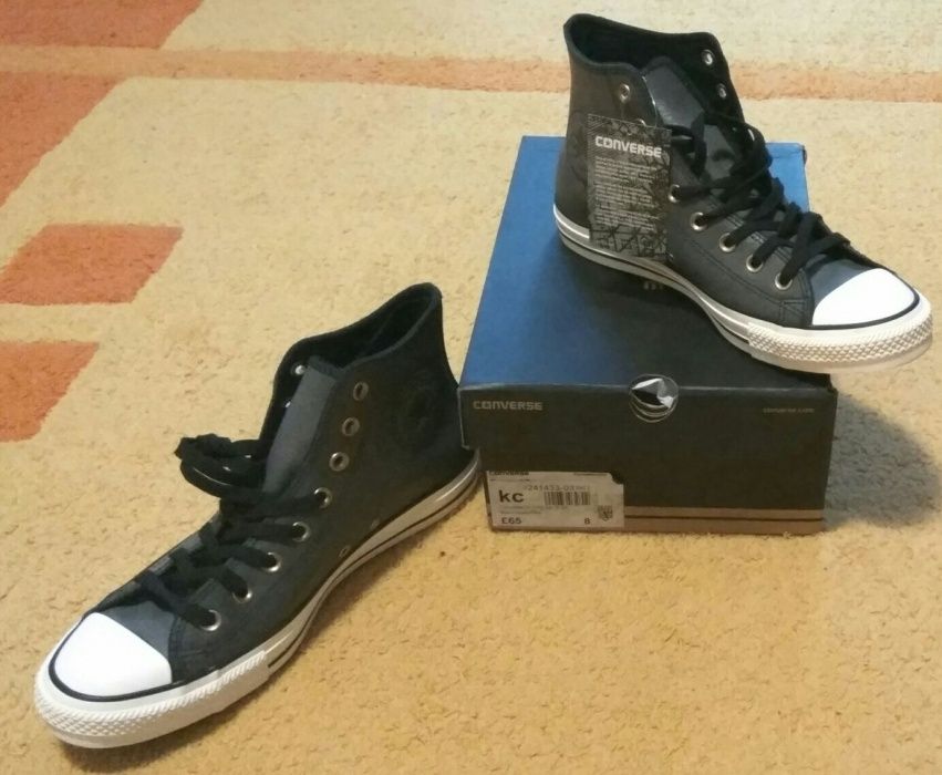 Converse Hi Vintage Leather (piele)