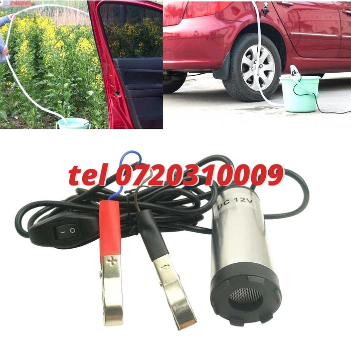 Pompa De Apa Combustibil Lichide 12v Rulota Barca Camping