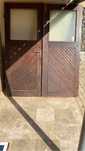 usi lemn scluptate 1,85m x 1,50m 2buc