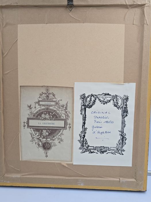 Tablou, gravuri vechi