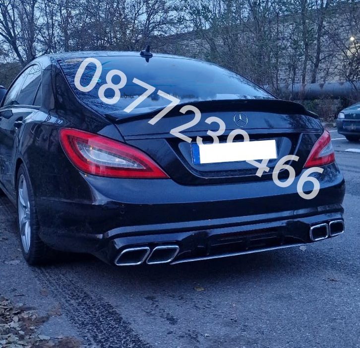 Mercedes CLS W218 W212 Brabus Дифузьор AMG GT Мерцедес ЦЛС АМГ
