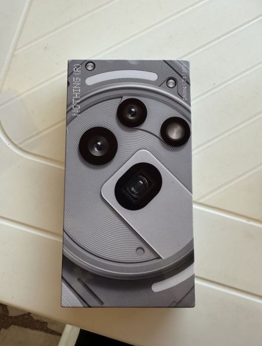 Телефон NOTHING PHONE(3A) PRO 256GB сив и черен