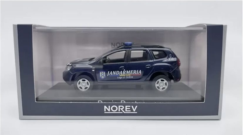 NOREV DACIA DUSTER “JANDARMERIA” machetă auto scara 1:43 (10cm)