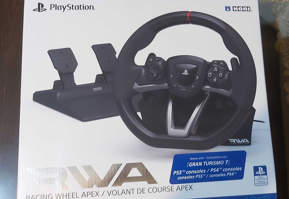 Волан HORI Racing Wheel Apex PS5 & PC с гаранция