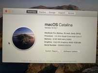 Vand macbook pro 15 Retina 2013