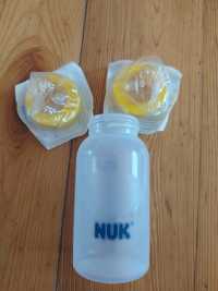 Продам бутылочку NUK и 2 соски для недоношенных