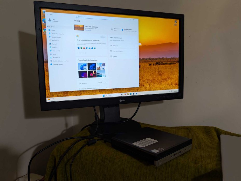HP ProDesk 600 G4 Mini PC, Intel Core i5-8500t / ssd 256Gb / 8 Gb ram