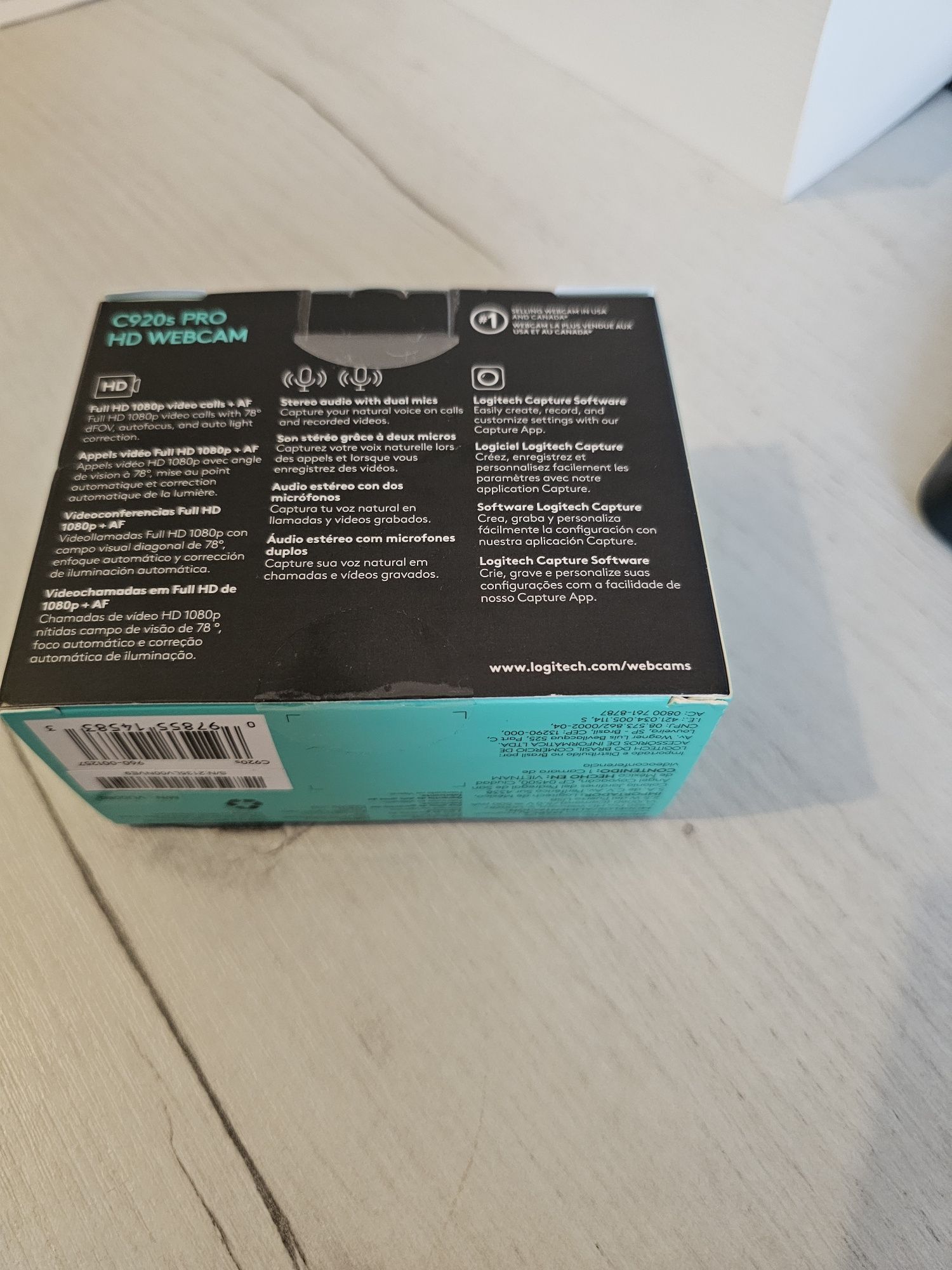 Logitech C920s Pro HD Webcam New