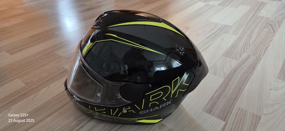 Casca moto Shark D-Skwal 2 Cadium black-yellow