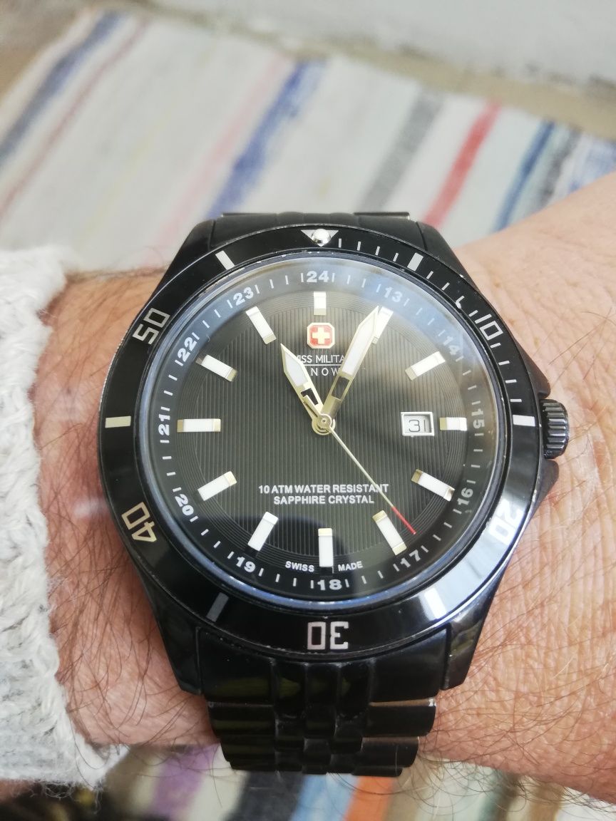 Ceas Hanowa Swiss military saphire cristal