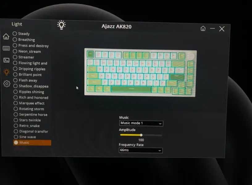 URGENT Tastatura Mecanica Ajazz AK820 75% - noua nefolosita