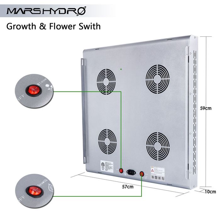 Lampa de crestere LED "Mars Hydro Pro II 320"