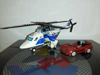 Lego elicopter si masina