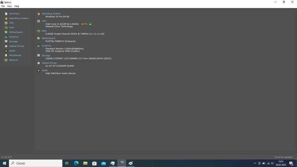 Laptop Fujitsu Lifebook E744