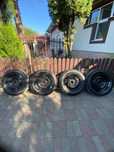 Set 4 cauciucuri iarna Fulda 195/65 R15 cu jante + capace Volkswagen