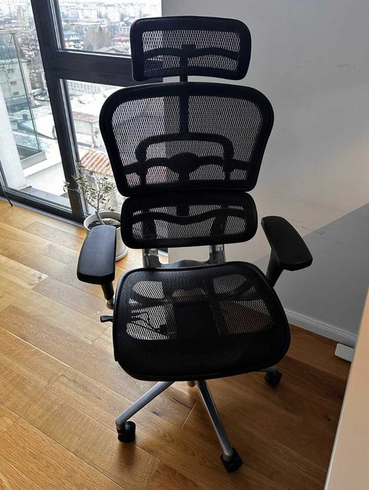 Scaun birou Ergohuman V1 Classic Plus – Black Mesh