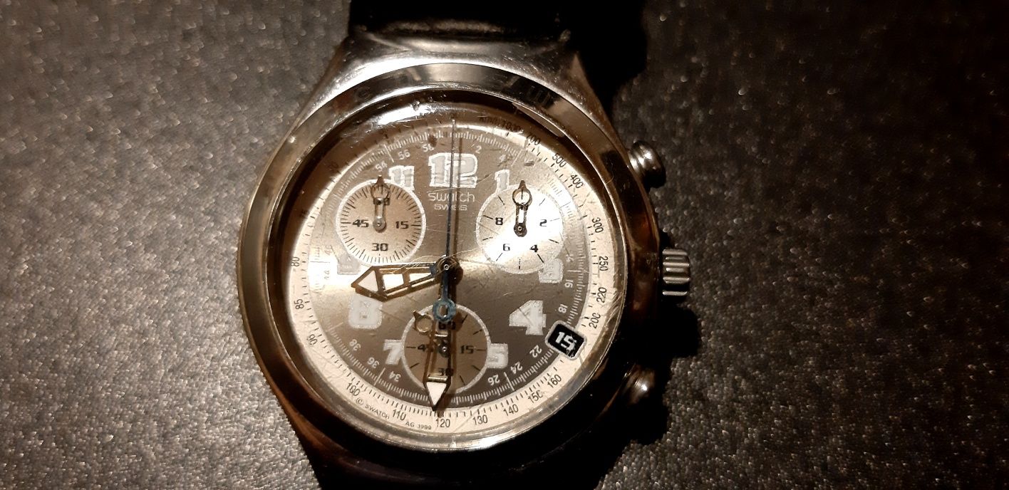 Мъжки часовник Swatch Швейцарски хронграф