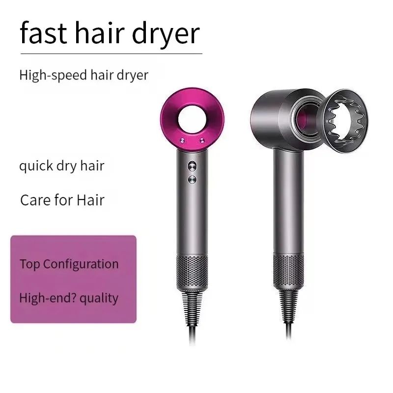 Uscator de par Tip Dyson Puternic cu 5 trepte de viteza 1600w