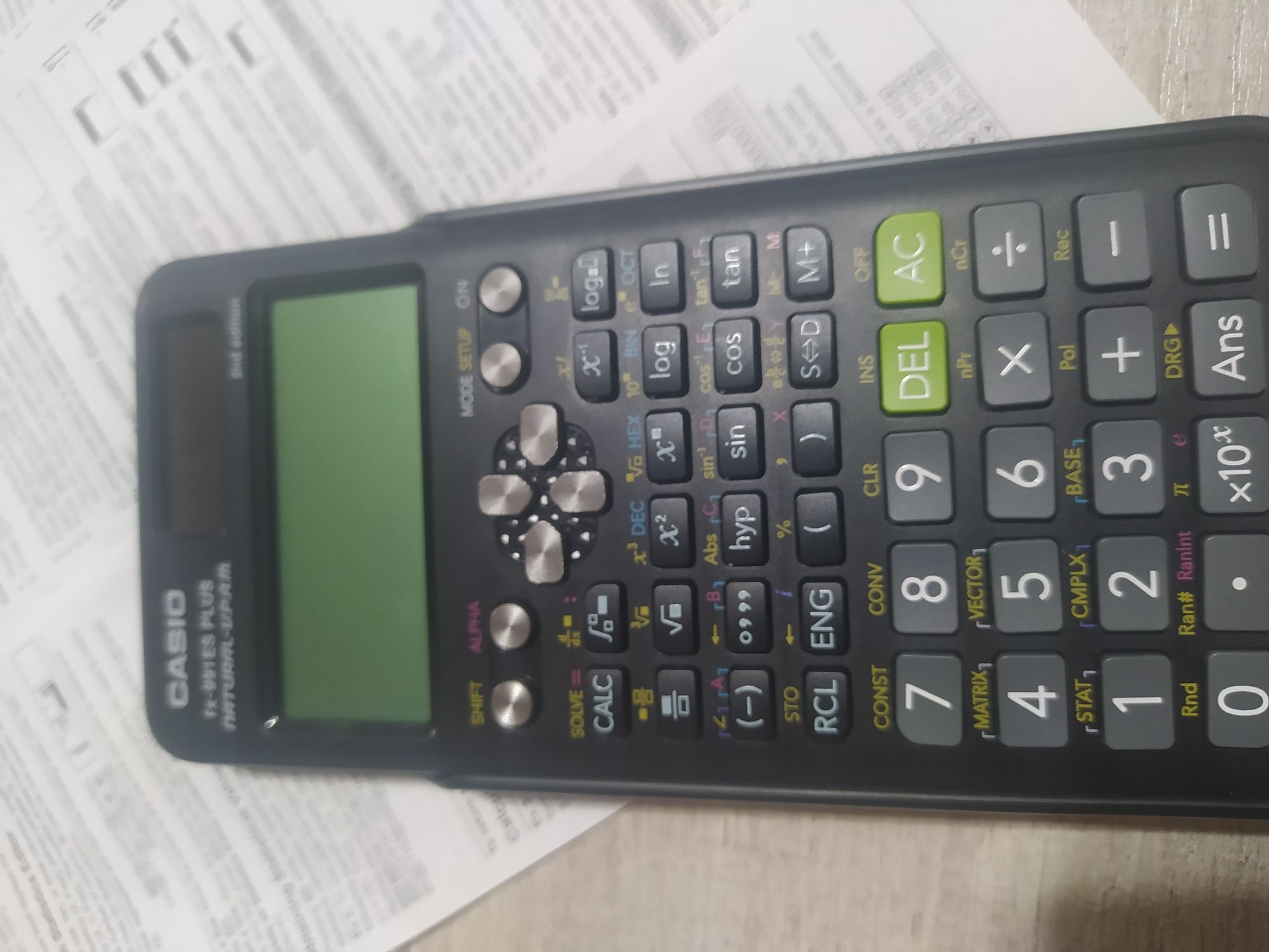 Casio-fx-991- Es plus 2nd edition