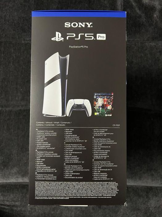 5 Pro Digital Edition 2TB – FC 26 Bundle – Nou, Sigilat
PlayStation 5